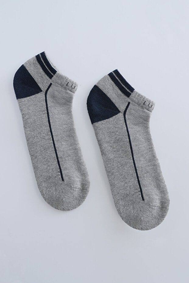 Stef Erkek Çorap Gri - 1