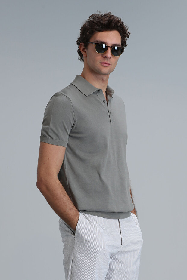 Pulover pentru bărbați Pulls verde deschis - 3