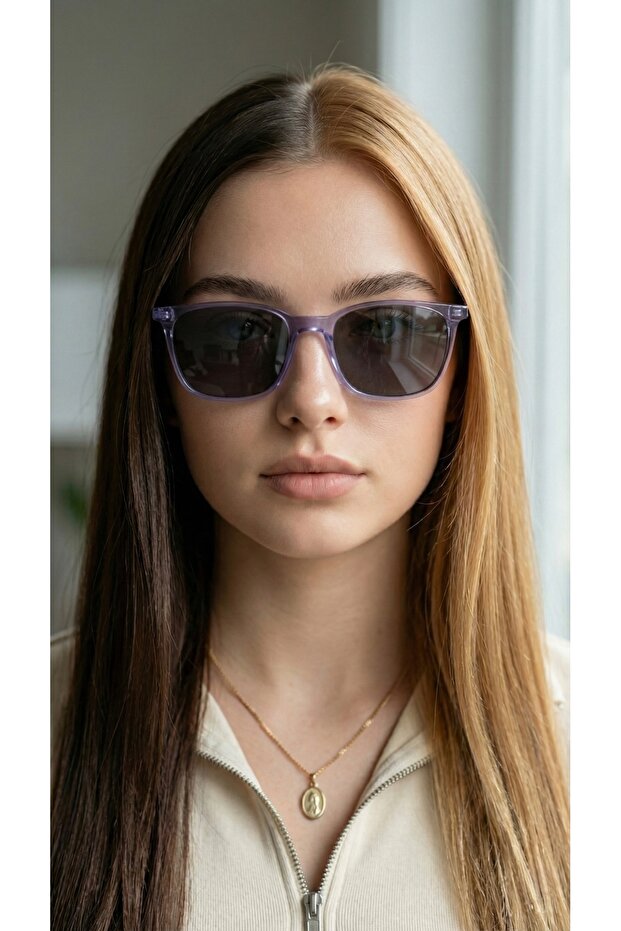 نظارات شمسية مونا باللون الأرجواني - 3