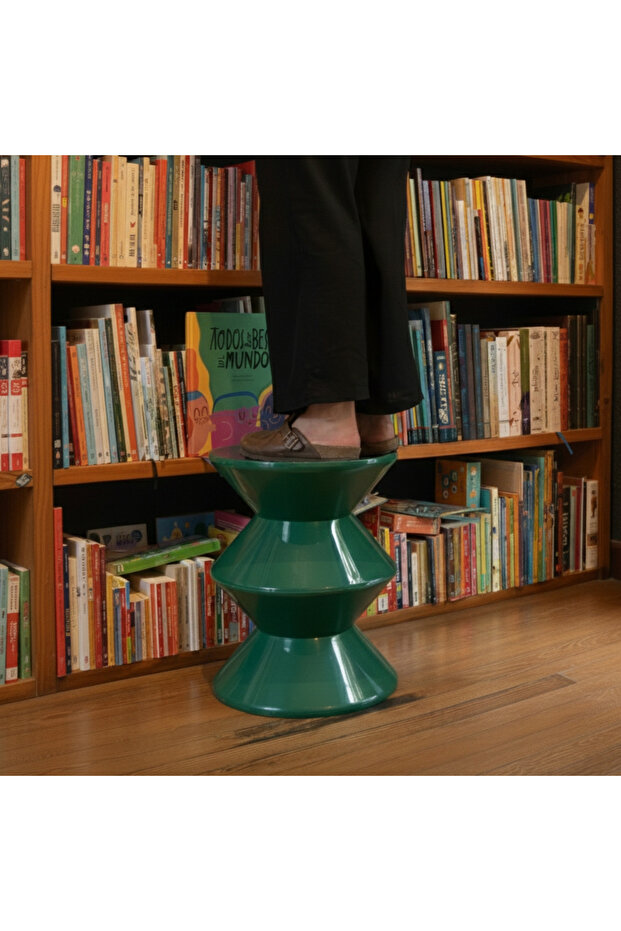 Ece Yan Sehpa Yeşil - 8