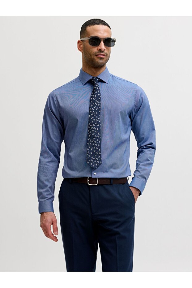 Oberhemd Slim Fit Oberhemd - 1