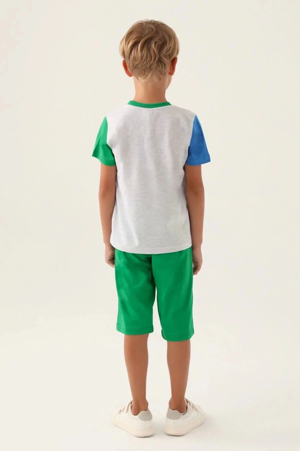 Boy's Gray Capri Suit - 4