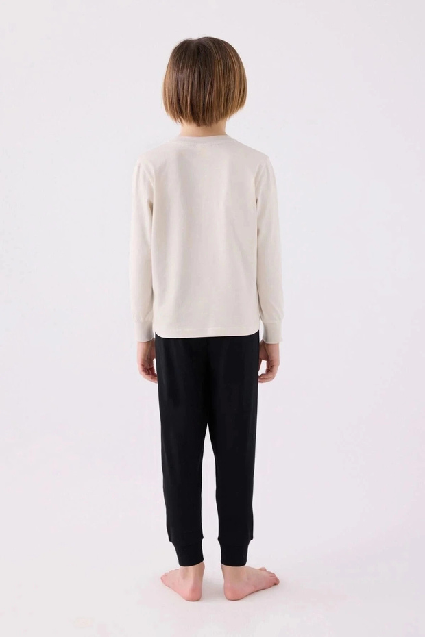 BOY'S DOUBLE SET - BEIGE - 4