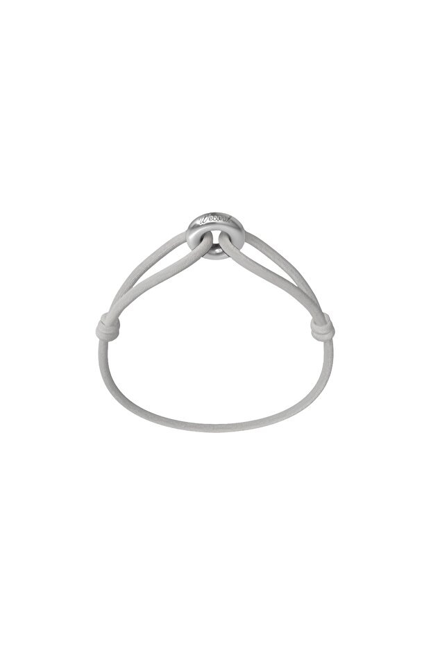 Silver Soho Cord Bracelet