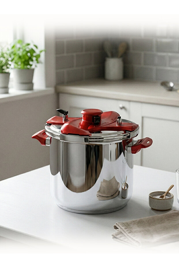 Galaxy Matik 5.0 Liter Steel Pressure Cooker