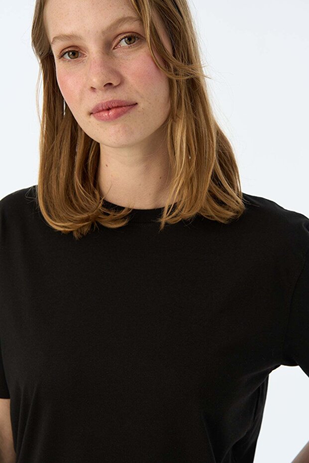 Tricou negru Basic Supreme - 7