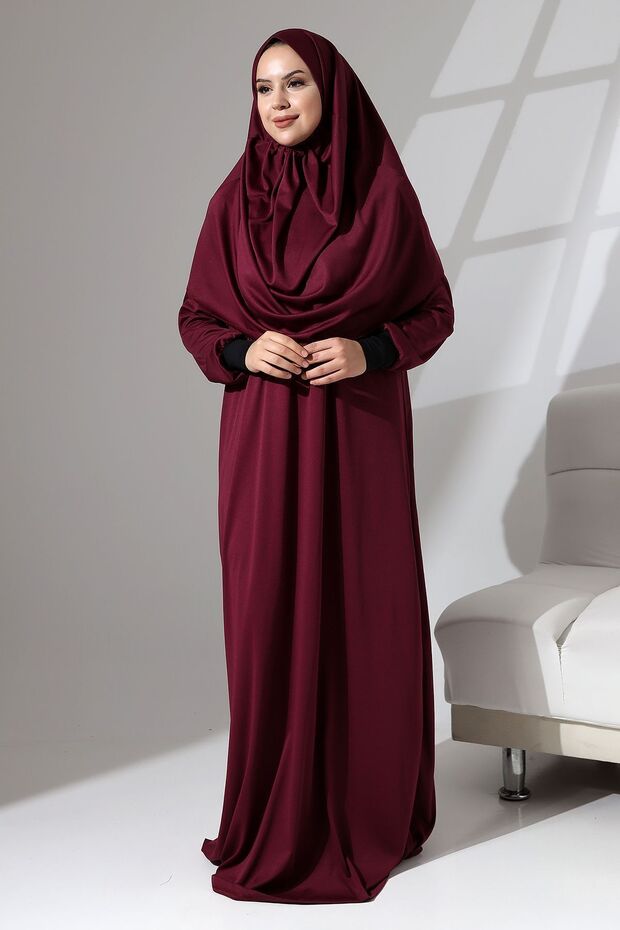 كفة ساندي - ملابس صلاة عملية مع شال ذاتي - 4