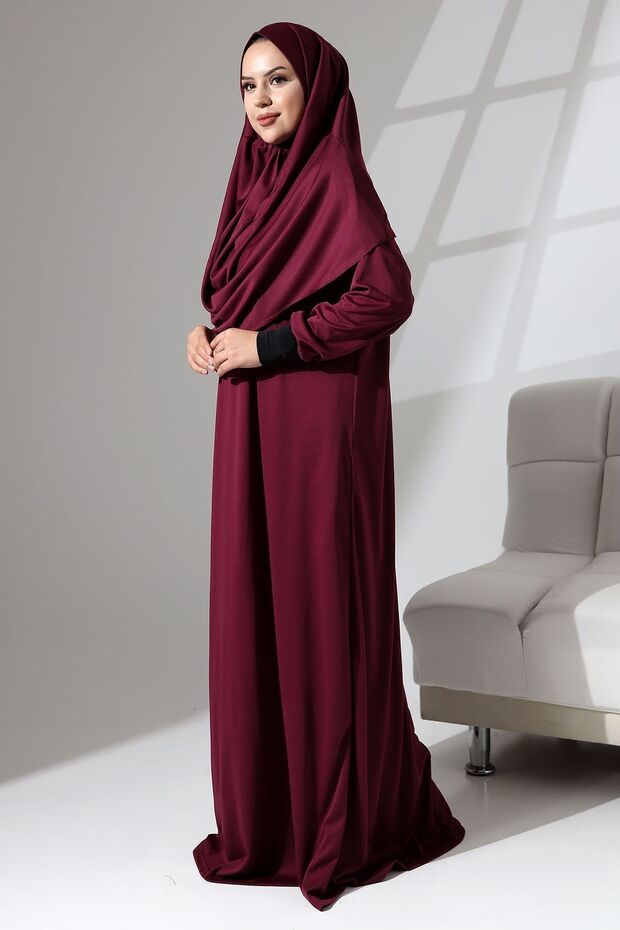 كفة ساندي - ملابس صلاة عملية مع شال ذاتي - 6