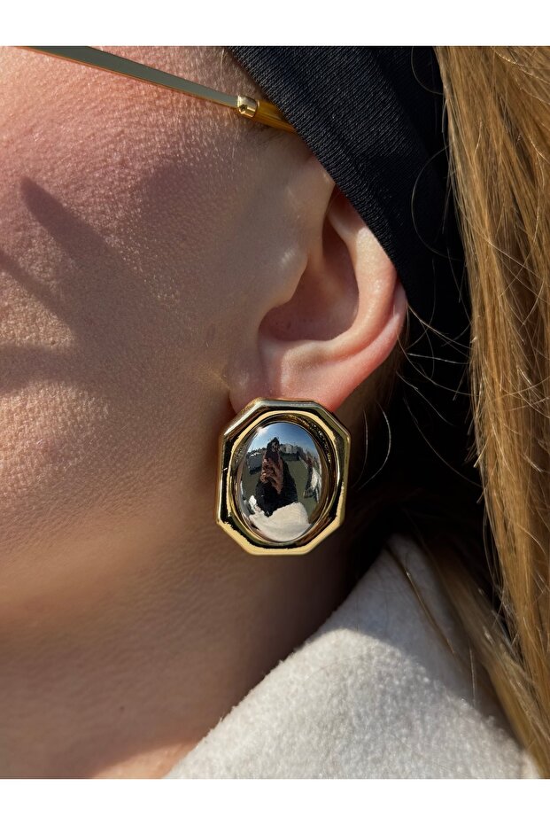 Çelik basic ruzy küpe - 1