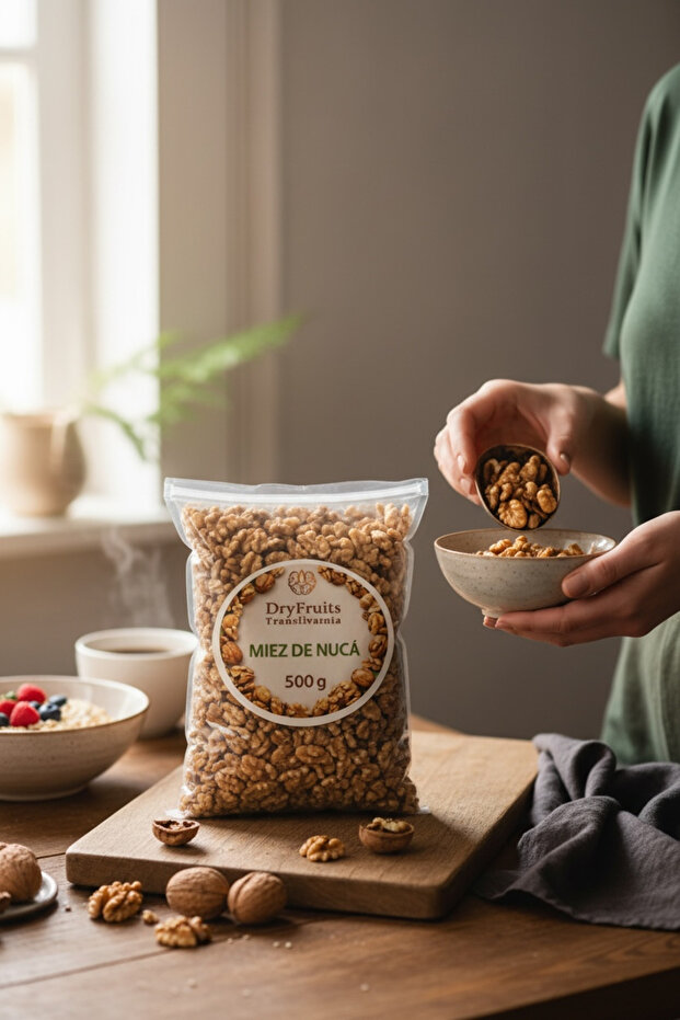 Vacuum walnut kernels 500 g - 4