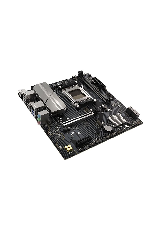 B650M-E AMD B650 Soket AM5 DDR5 7600+MT/s (OC) Micro-ATX Anakart-52112-04-40G - 5
