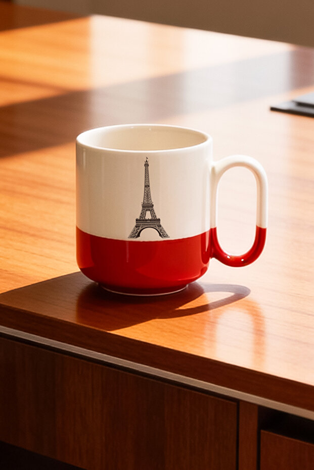 كوب باريس ديزاين سيراميك مطبوع برو سعة 330 مل - 1