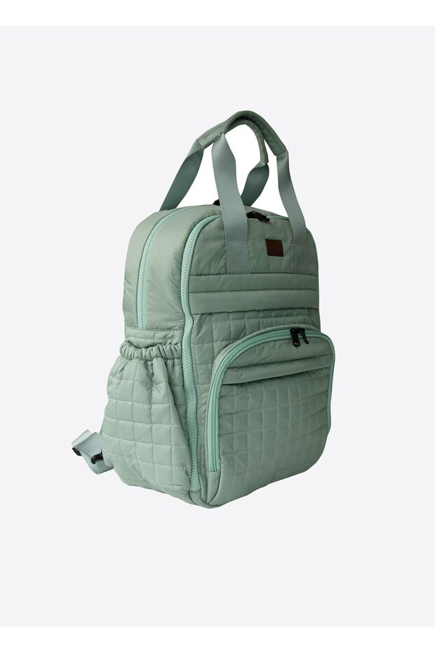 حقيبة ظهر رونا مبطنة باللون النعناعي - 2
