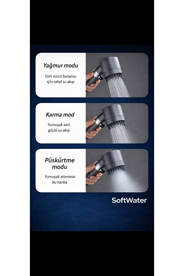 Filtreli duş başlığı - 4