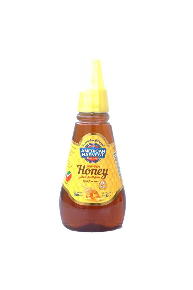 Pure Natural Honey Anti-Drip No-Spill Squeeze Shaker (400g)