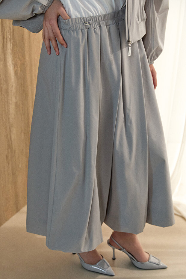 Pilikaşeli Balon Etek - 4