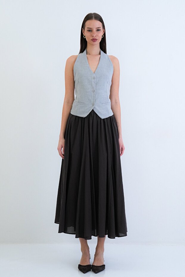 سترة كلاسيكية بأزرار إغلاق - 5