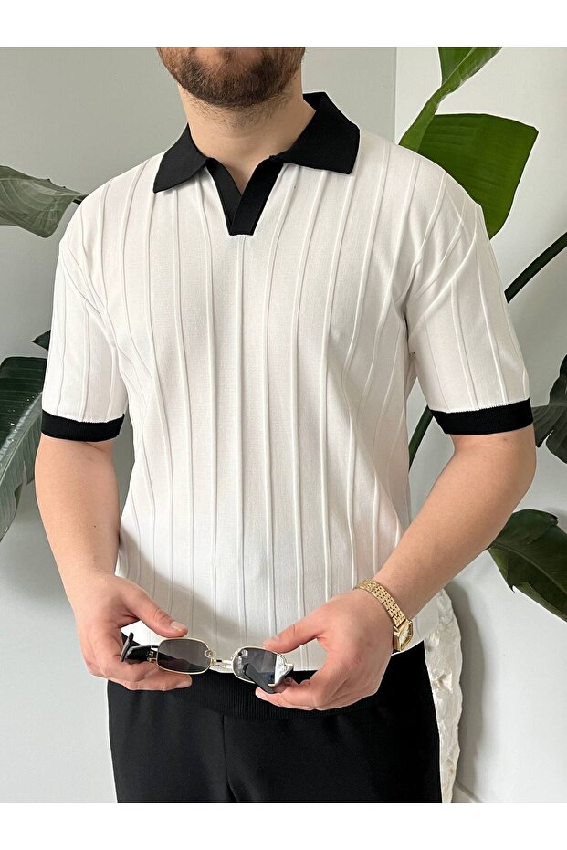 Triko Polo Yaka T-SHİRT - 1