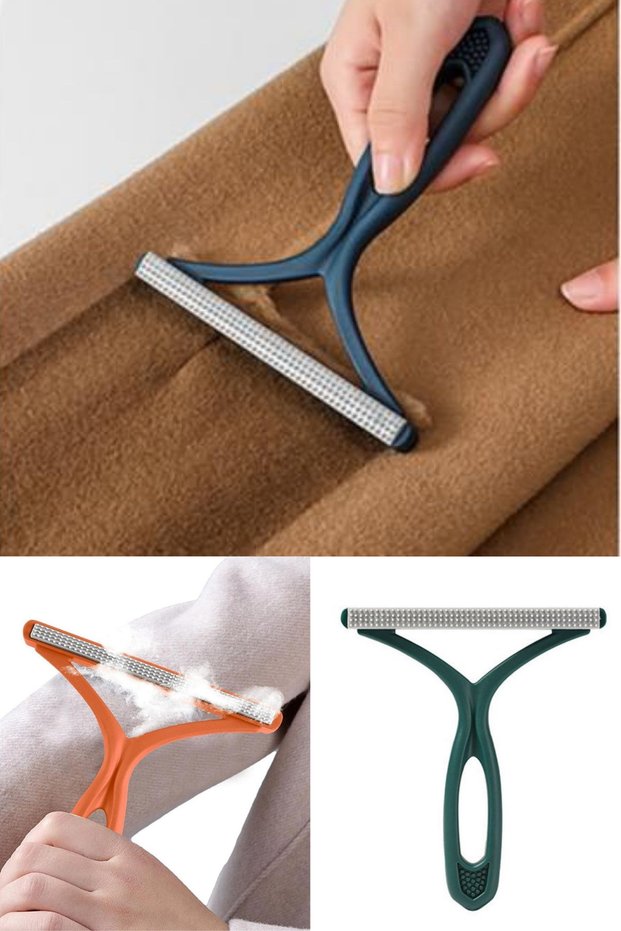 Double-Sided Silicone Hair Collector Cat and Dog Hair Cleaner Carpet and Clothes Lint Remover Apparatus