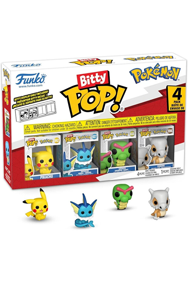 Bitty POP Pokemon 4'lü Paket - 2