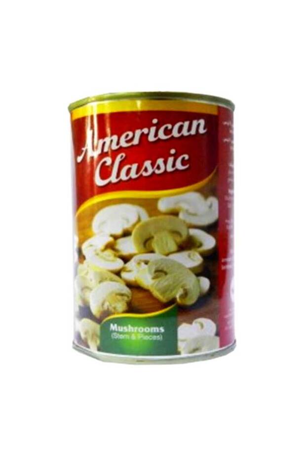 Canned Premium Uniformly Sliced Button Mushrooms in Brine (400g)