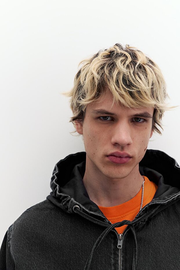 STWD fermuarlı kapüşonlu sweatshirt - 6