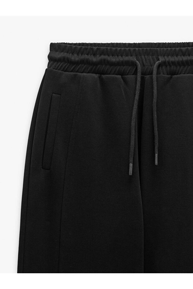 Kadın Yumuşak Dokulu Basic Pantolon - 6