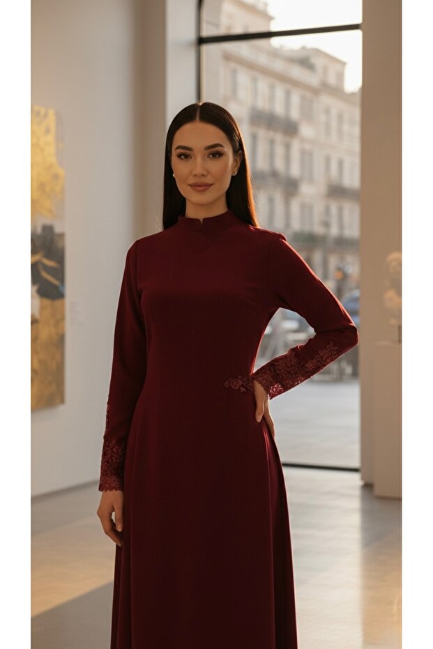 Güpürlü elbise