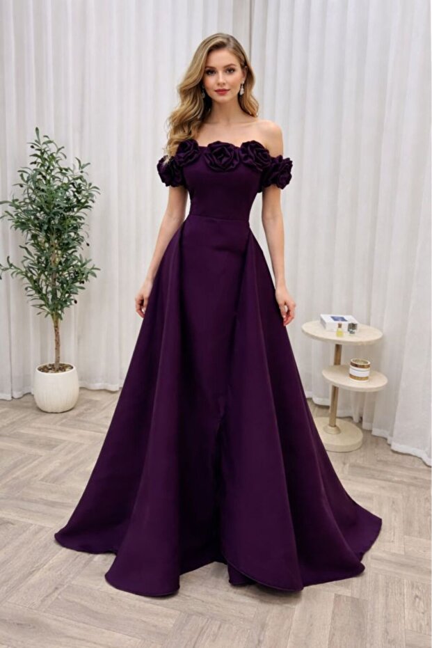 Soft mauve dress