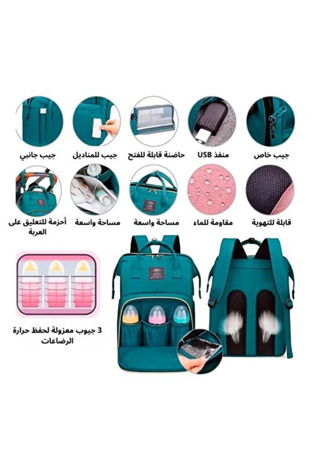 Diaper Bag Backpack - 1