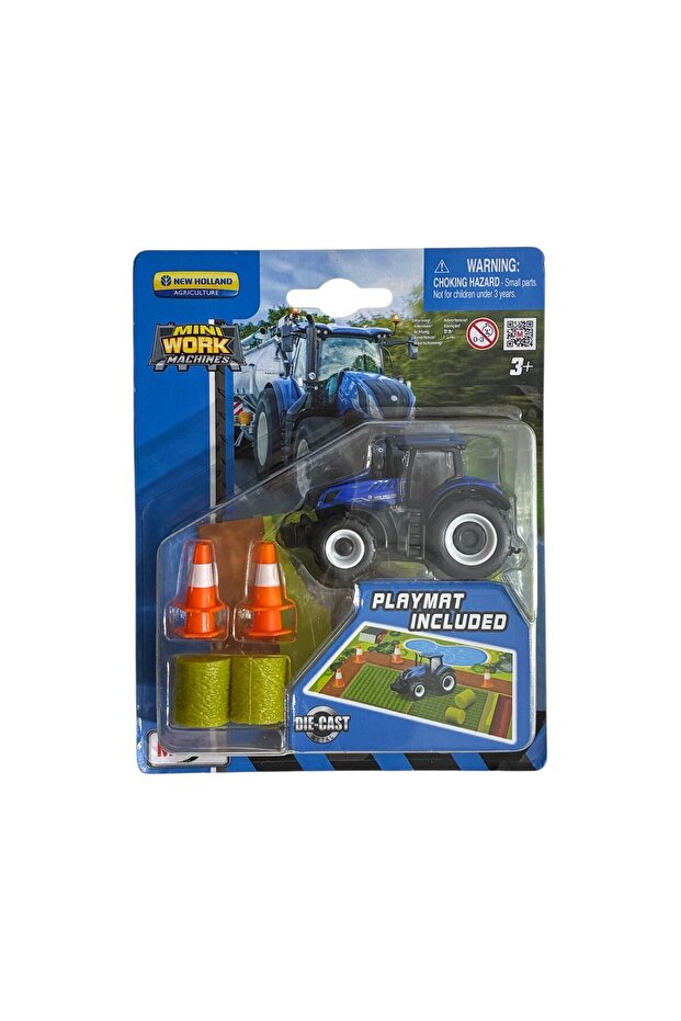 Mini Oyuncak Traktör Mavi - 1