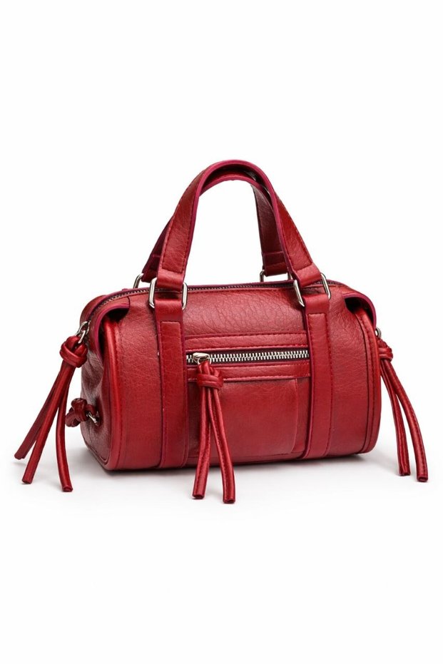 Women's Cylinder Model Hand and Shoulder Bag Size (25X14 cm)