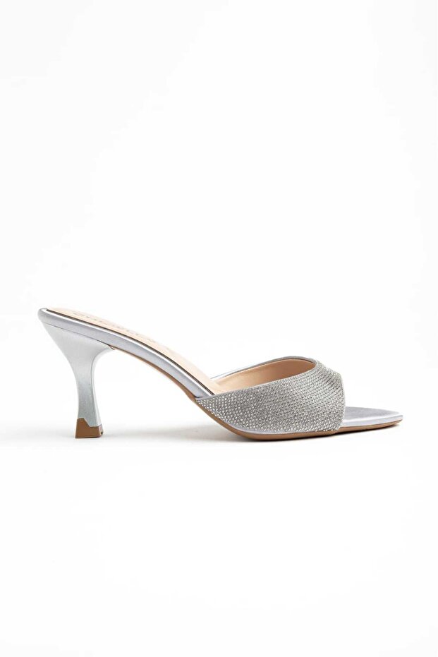 Marbella Stone Women's Heeled Slippers