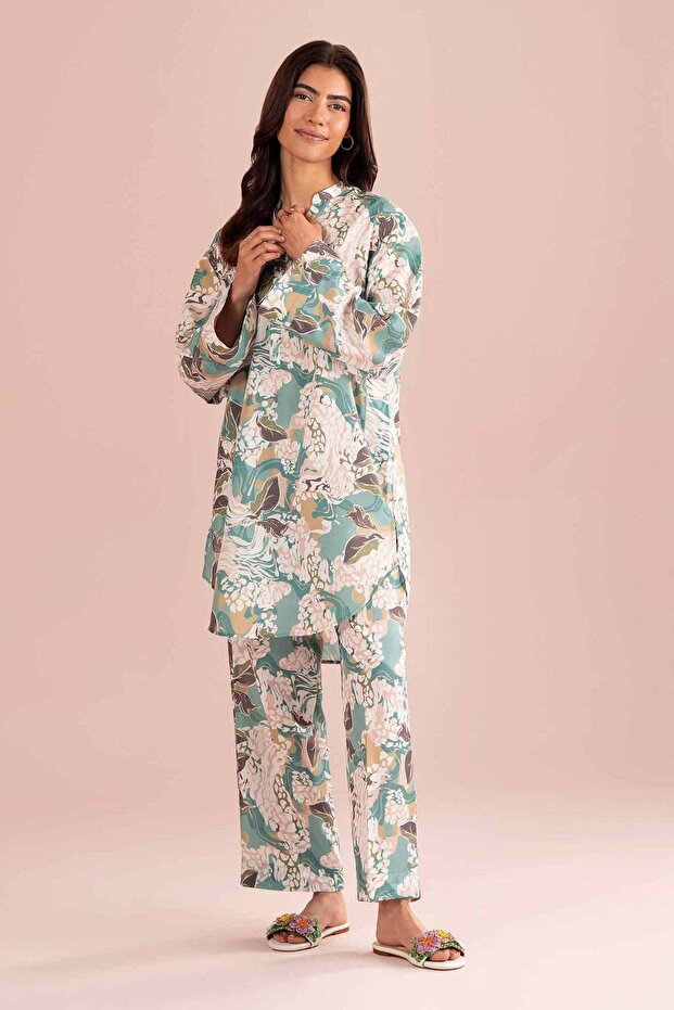 2 Piece - Printed Suit - PS 26-71