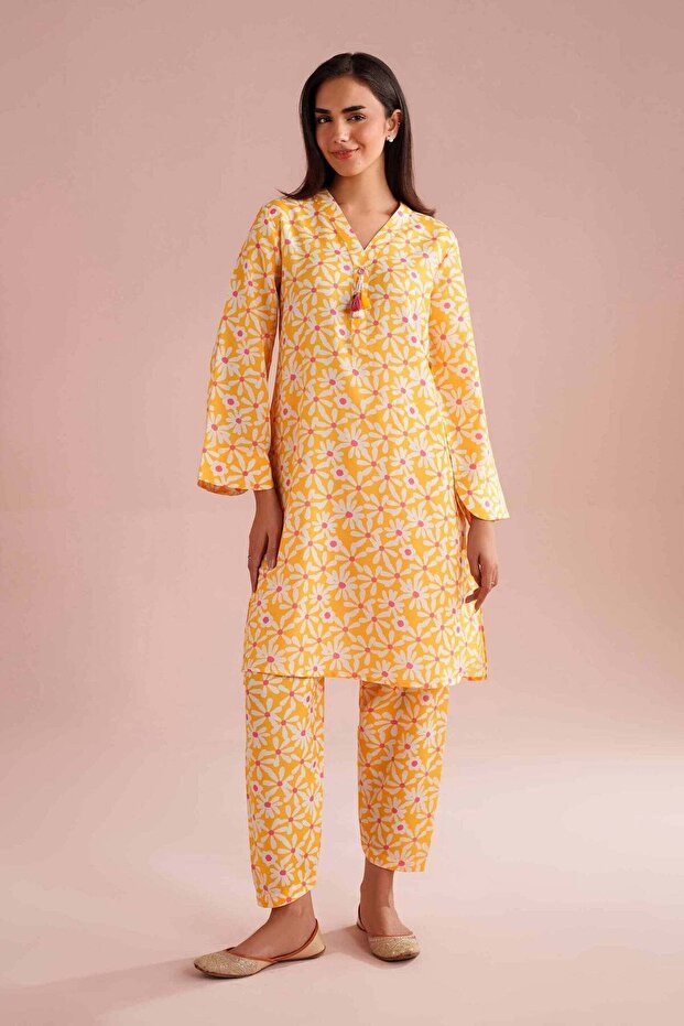 2 Piece - Printed Suit - PE 26-345