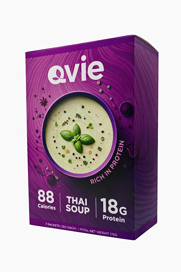 Qvie High- Protein Thaï Soup 7x25g
