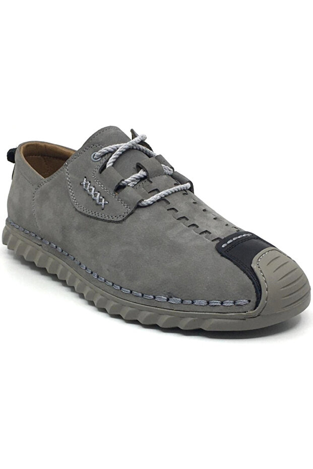 3831 %100 Genuine Leather Summer Comfortable Anatomical Bound Men's Shoes
