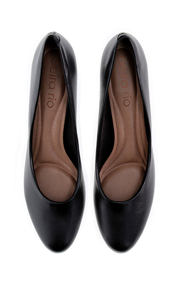 أحذية حذاء بكعب عريض صلب - 8