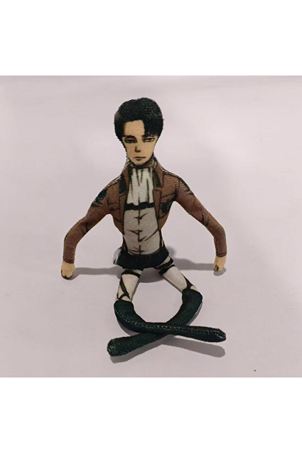 liweier Anime Attack On Titan Levi Cosplay Plush Doll Body Wire Skeleton Action Stuffed Dolls Access