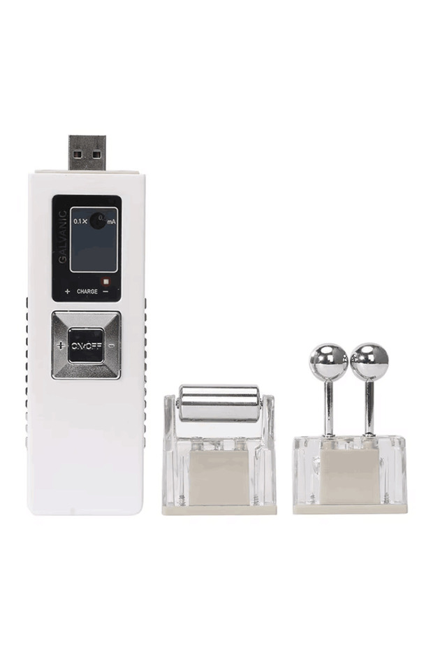 WHITE Wireless Galvanic Microcurrent Skin Firming Machine Face Skin Cleaner Skin Tightening Tools Fa