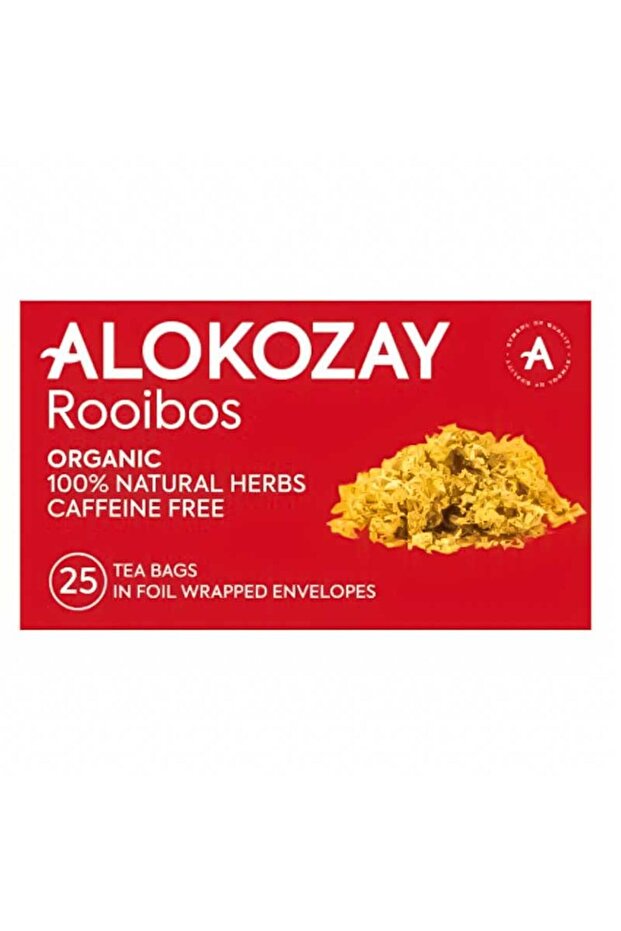Organic Rooibos Caffeine-Free Herbal Infusion Tea Bags (25s)