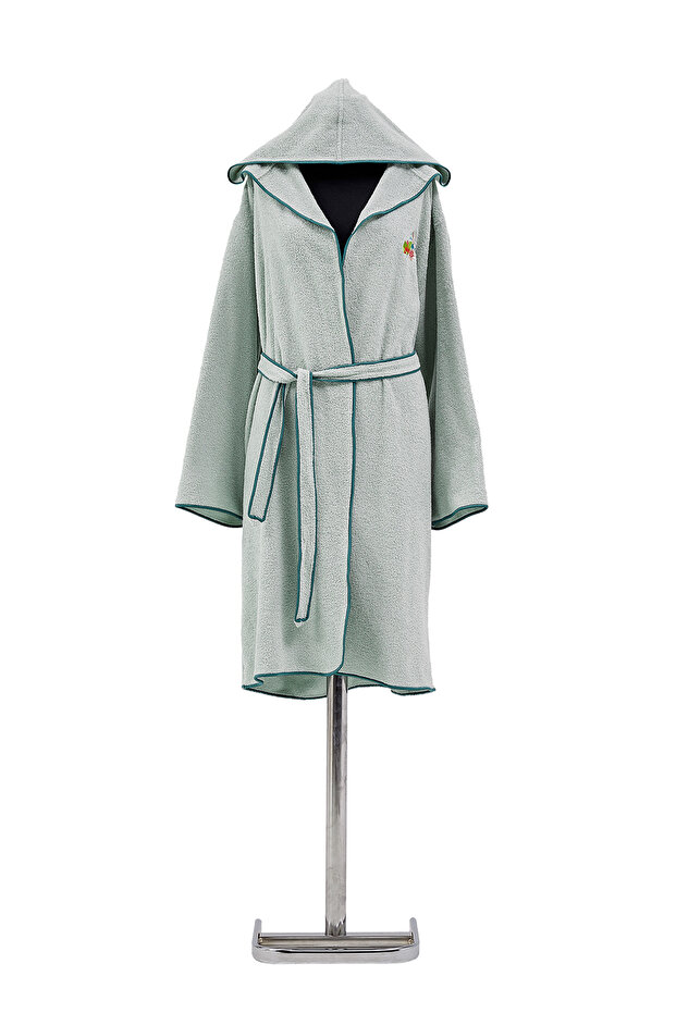 Leris Bouquet Bathrobe L/Xl - 120 cm - Green