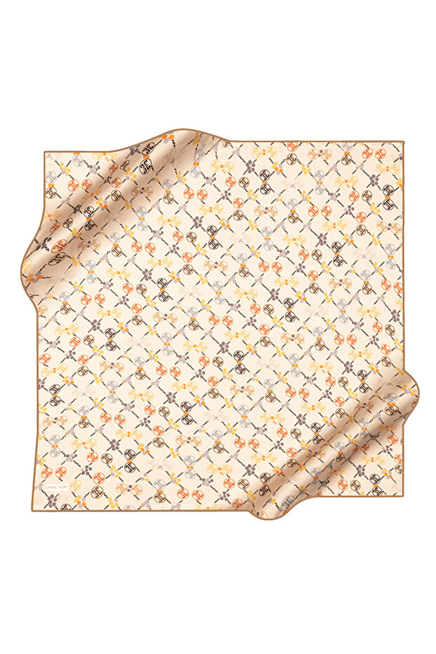 Kemik 90X90 Silk Crepe Satin Scarf