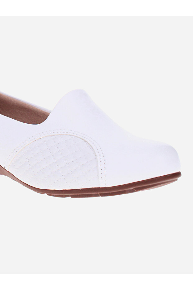 حذاء حذاء بكعب إسفيني إسفين مدبب من الأمام - 5