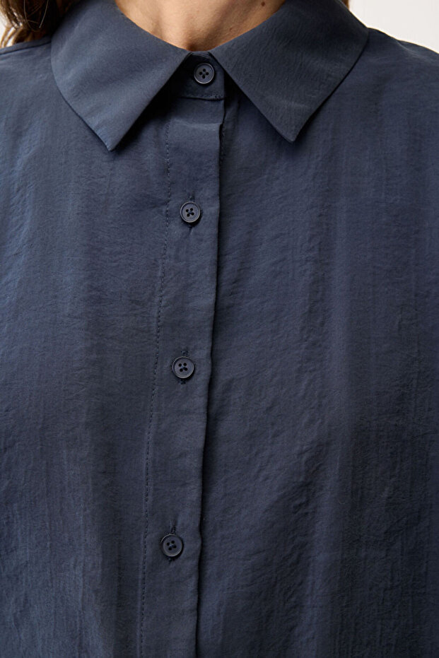 Geniş Kesim Gömlek - 2