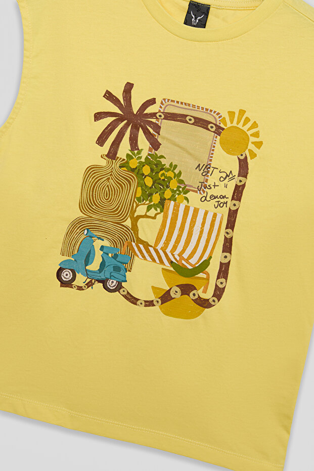 الصبي قميص أصفر - 6