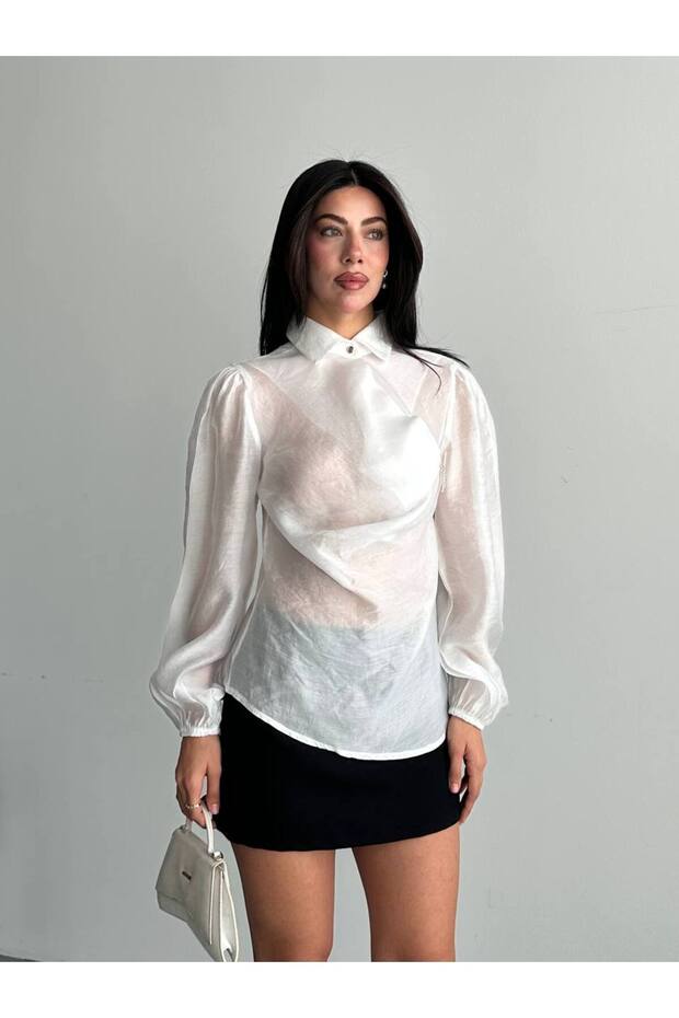 4408 DEGAJE YAKA GÖMLEK - 6