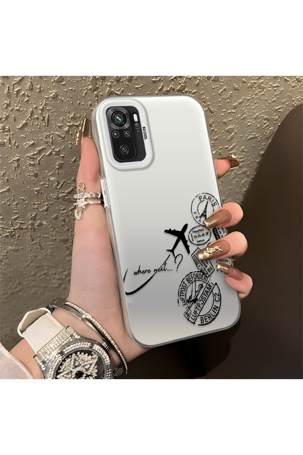 Oppo F31 Compatible Luxury Aircraft Striped Patterned High Quality Phone Case