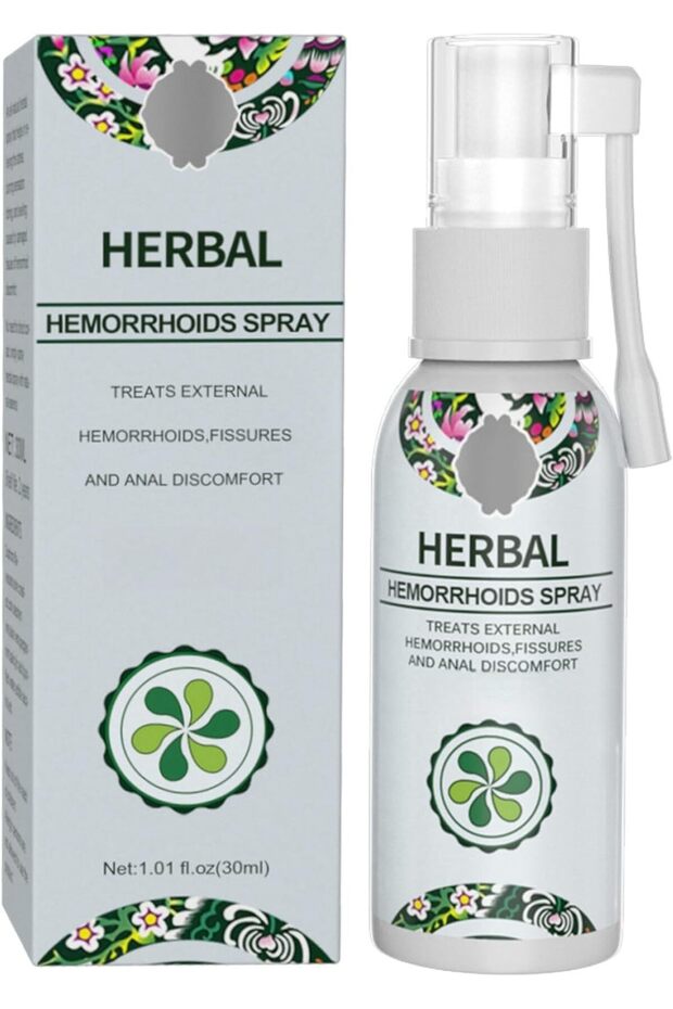 Herbal Hemorrhoids Spray for Soothing Relief 30ml