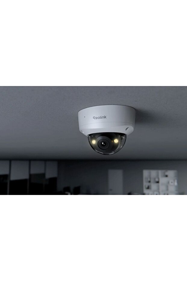 Indoor/Outdoor Security Camera, Dome Style, 4K 8MP